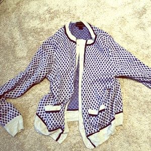 J Crew Italian cashmere cardigan large